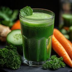 Refreshing Green Juice Blends With Fresh Ingredients