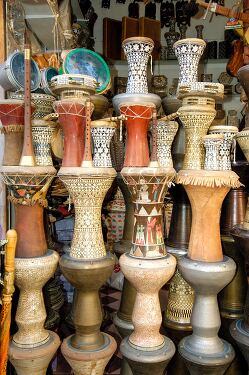 Traditional Handcrafted Pottery for Sale in Aswan