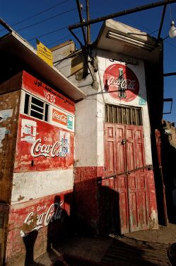 Traditional Storefront in Aswan Showcasing Local Culture