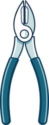 pliers tool illustration vertical view