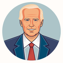 Portrait of President Biden