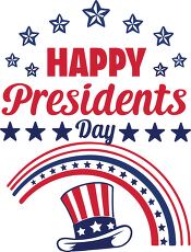 Presidents day featuring stars with patriotic colors and pattern