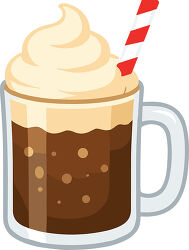 Root Beer Float Mug With Whipped Cream