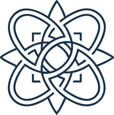 Simple Celtic Knot Icon Design