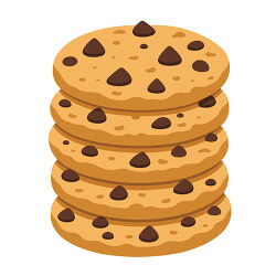 Stack Of Chocolate Chip Cookies