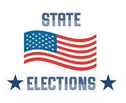 State Elections American Flag