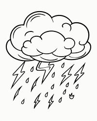 Stormy Weather Coloring Pages