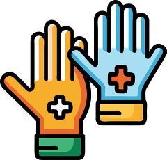 Stylized Hands Representing Healthcare