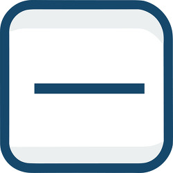 subtraction math symbol