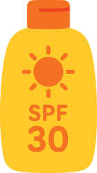 sunscreen spf 30 bottle