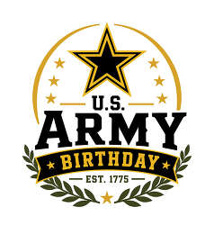 US Army Birthday Star Badge