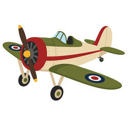Vintage Propeller Airplane