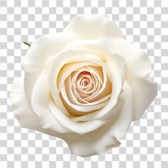 White Rose Represents Purity and Beauty in Blooms