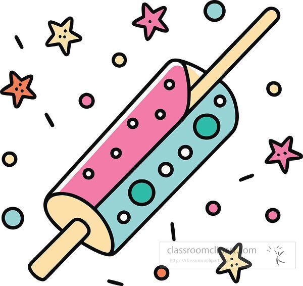 cheese sticks Whimsy Pastel Doodle clip art