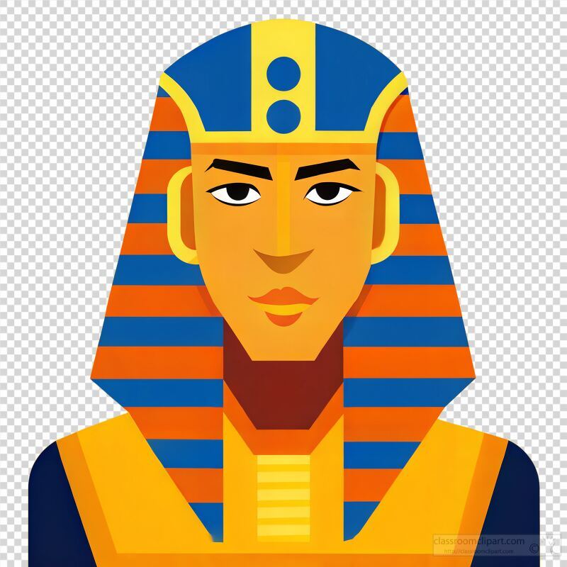 Historical Representation of an Ancient Egyptian Ruler