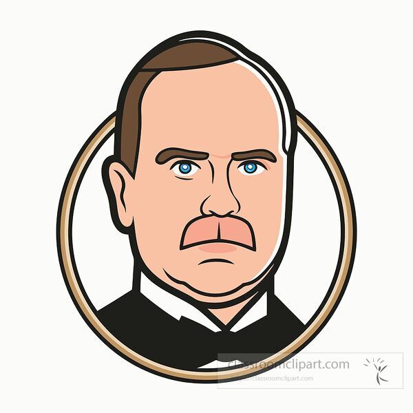 McKinley illustration with a neutral expression.