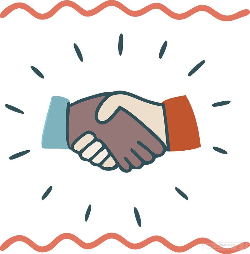 Partners Unite With a Handshake Signaling Collaboration