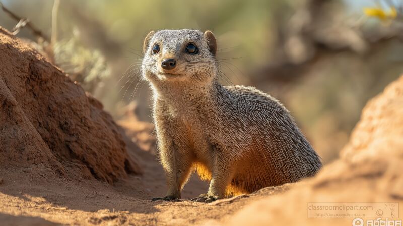 Mongoose in Sandy Samburu Reserve