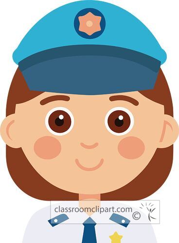 police woman front face avatar copy