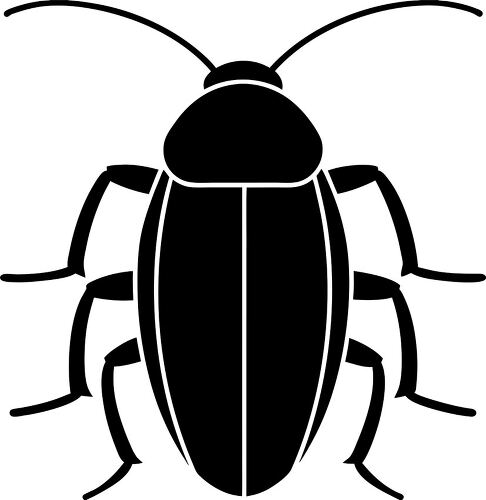 Silhouette of a Firefly in a Dark Design