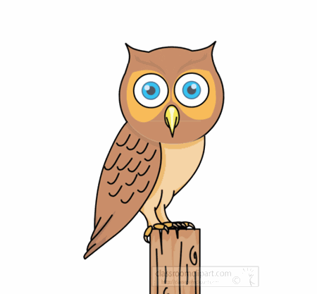 owl_sitting_on_tree_branch_animation_10A.gif