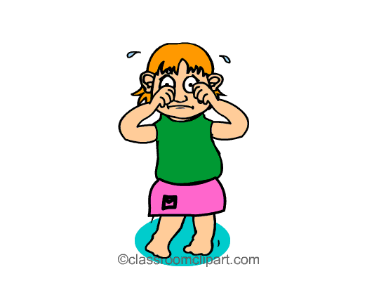 Children Animated Clipart: crying_girl_cc