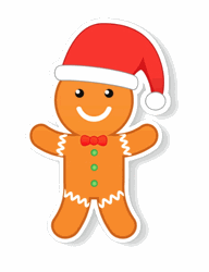 GF_ginger-bread-man-with-red-christmas-hat-animated-clipart.gif