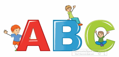 Education School Clipart - abc-kids-animation-1 - Classroom Clipart