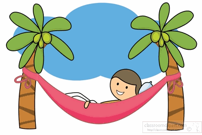 Animated Clipart - GF_relaxing-on-hammock-animation - Animated Gif