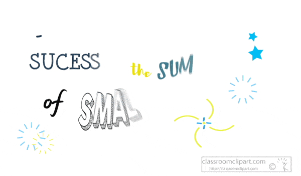 Animated Clipart - animation-success-is-sum-of-small-efforts-cr2 - Animated  Gif