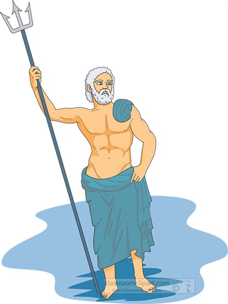 Ancient Greece Clipart - mythology-poseidon-greek-god-clipart-71525 -  Classroom Clipart