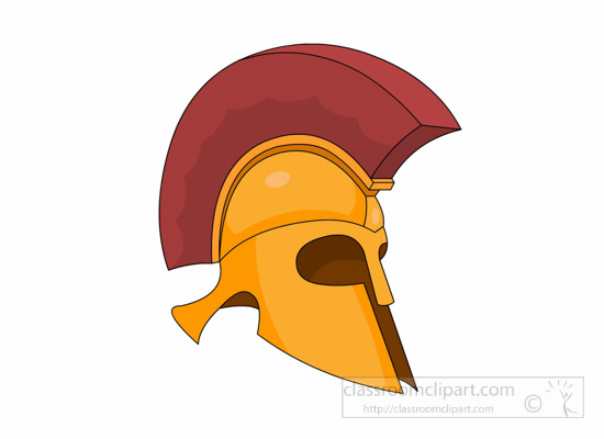 roman soldier helmet clipart
