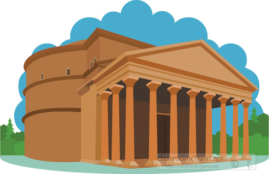 the-pantheon-building-from-ancient-rome-rome-italy-clipart.jpg