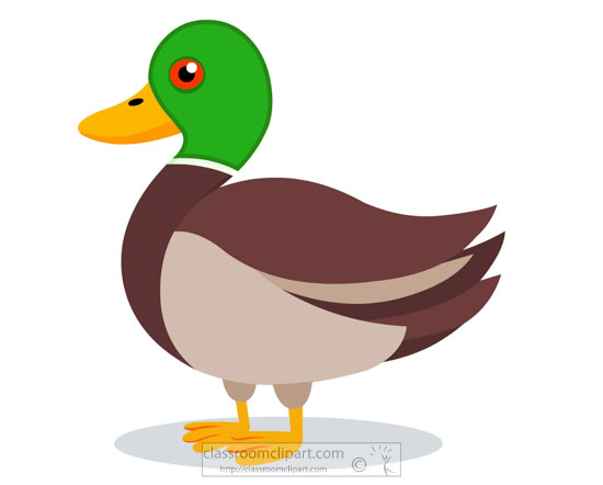 Image result for brown duck clipart