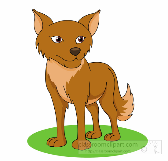 Coyote Clipart Clipart - coyote-cartoon-style-clipart-6125 - Classroom  Clipart