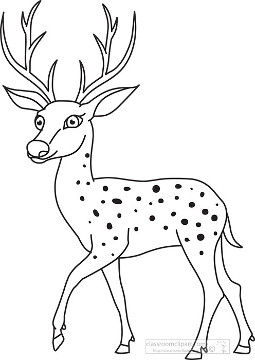deer-black-white-outline-clipart-72099.jpg