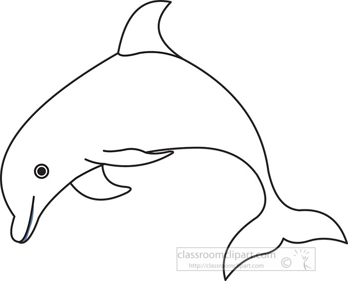dolphin jumping black outline on white background.jpg