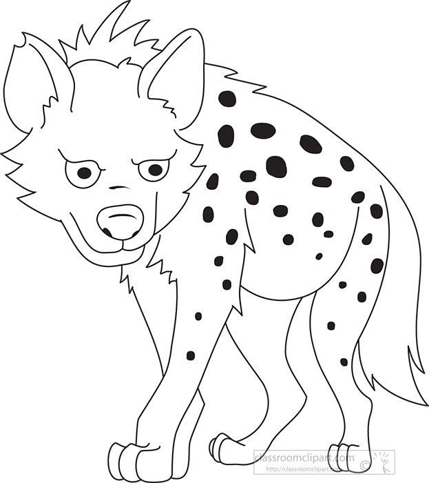 mean-looking-hyena-black-white-outline-clipart.jpg