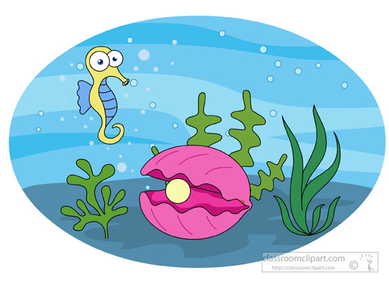 marine-life-clam-shell-sea-horse-clipart-58128.jpg