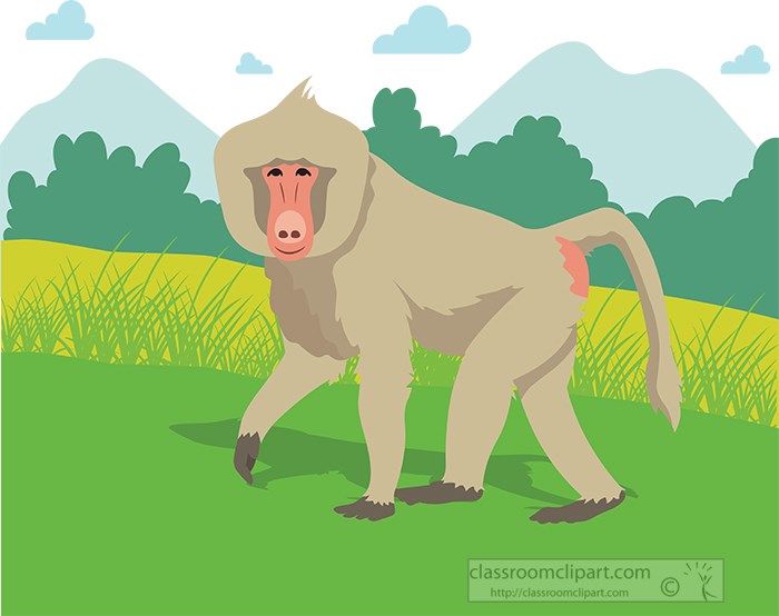 baboon-walking-in-the-forest-in-africa-clipart.jpg
