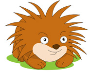 Porcupine Clipart Clipart - Clip Art Vectors - Graphics - Illustrations