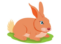 Rabbit Clipart Clipart - Clip Art Vectors - Graphics - Illustrations