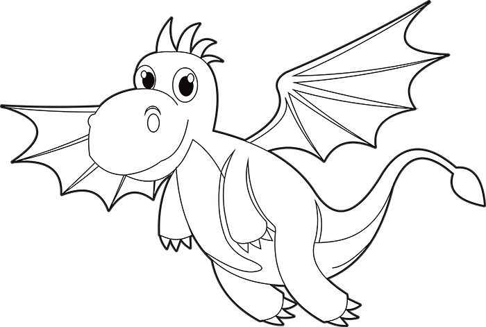 cute-flying-winged-dragon-black-white-outline-clipart.jpg