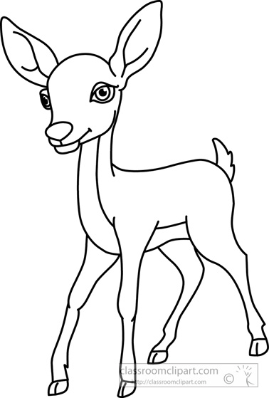 deer-black-white-outline-clipart-914.jpg