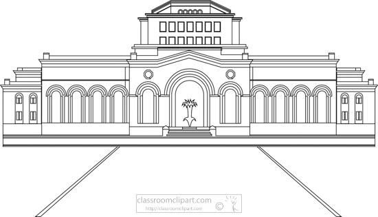 state-history-museum-country-of-armenia-black-white-outline-clipart.jpg