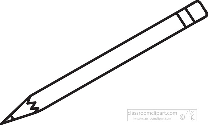 black-white-outline-school-pencil-clipart-7152.jpg