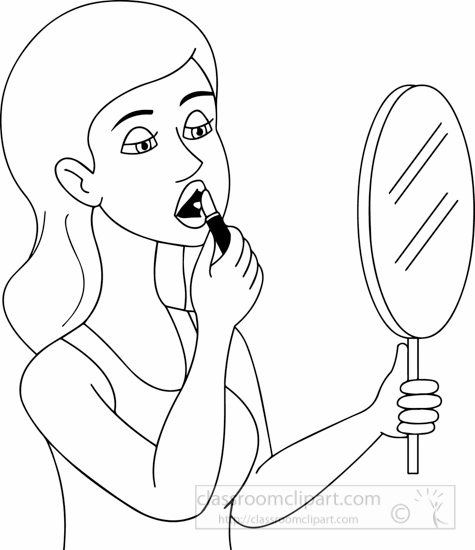 black-white-woman-putting-on-makeup-black-white-clipart.jpg