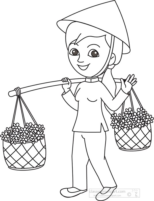 vietnamese-woman-wearing-hat-holding-two-baskets-black-outline-clipart.jpg