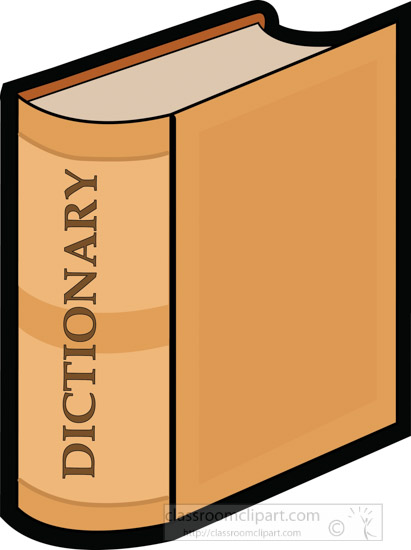 dictionnaire clipart