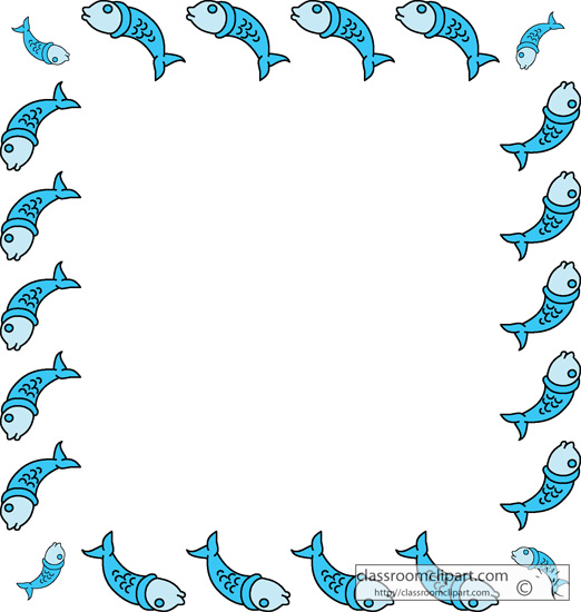 Download Borders Clipart Fish Border Classroom Clipart